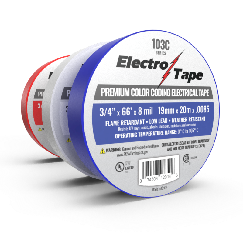 Electro 103-C Colored Electrical Tape