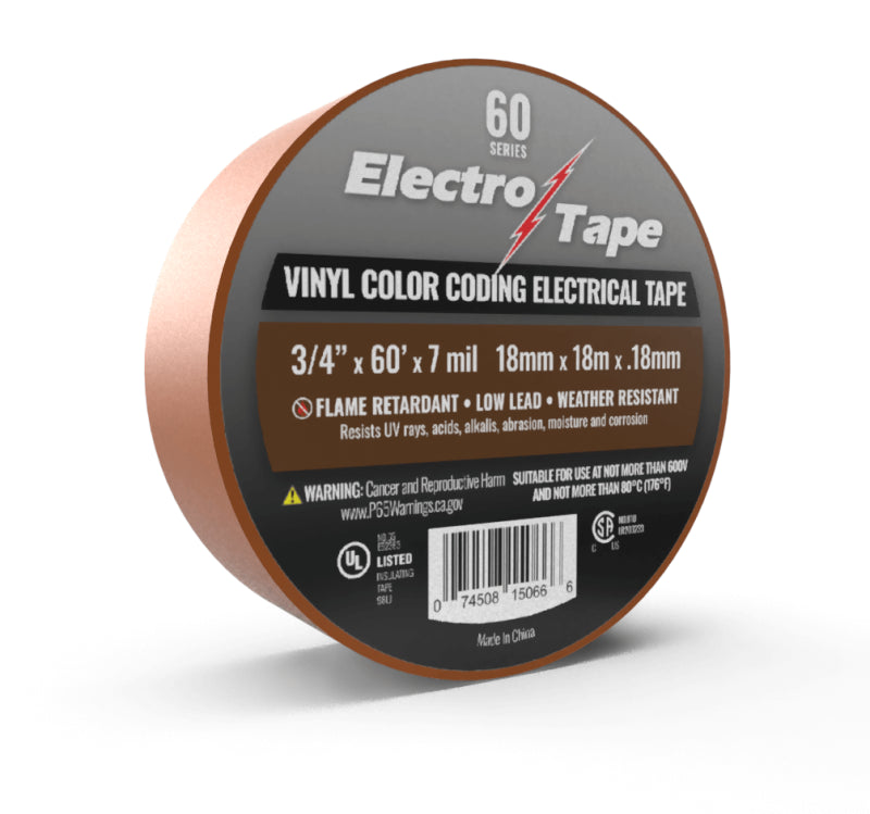 General Purpose Color Coding Electrical Tape – 60 Series