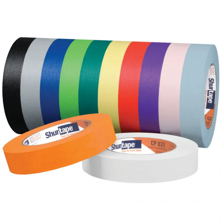 Shurtape CP-631 Colored Crepe Paper Masking Tape
